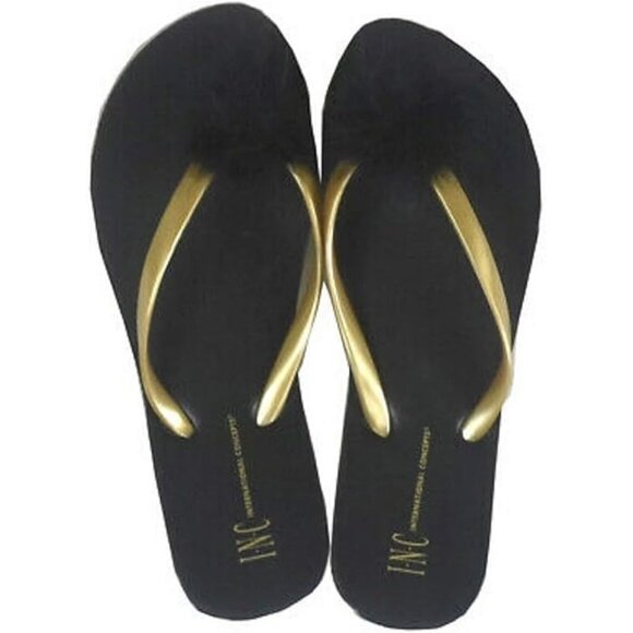 INC International Concepts Women’s Open Toe Casual Slide Sandals Size 8/9 NWT - Picture 2 of 5